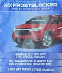 Frostblocker Winter Windshield Cover (black Universal Size Fits Most) New. Price: $27.00.