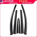 Wind Deflector For 2017-2022 Honda Crv 6PCS Jdm New Tape-on 6X. Price: $36.47.