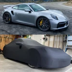 Stretch Satin Indoor Car Cover Scratch Dustproof Protect Custom For Porsche 911 New. Price: $129.13.