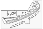 Genuine Audi Tail Light Assembly 4KE-945-095-G New. Price: $582.23.