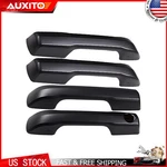 Matte Black Exterior Door Handle Covers Overlay For Toyota Tundra 2022-2024 4PCS New. Price: $18.04.