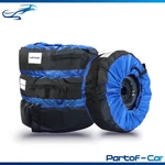 Cloth Tyre Cases Bags Blue With Black Handle 600D Package Of 4 Oxford New. Price: $27.44.
