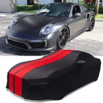 For Porsche 911 Turbo Car Full Cover Stretch Satin Scratch Dust Proof Indoor New. Price: $119.49.