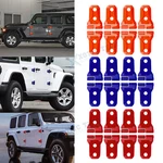8X Exterior Door Hinge Cover Trim For Jeep Wrangler Jlu Gladiator Jt 2018-UP New. Price: $24.99.