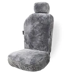 Zonetech Car Seat Cover, Sheepskin Winter Wool Auto Accessories 1-PACK Gray Used. Price: $68.97.