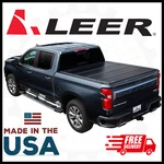 Leer Hard Quad-folding Tonneau Cover For 09-19 Ram 1500 5FT 7IN Beds New. Price: $1189.00.