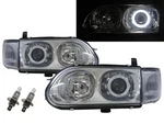 Custom --space Gear L400 98-07 Led Halo W/ Corner Lamp Headlight New. Price: $738.69.