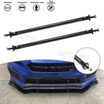 2PC Universal Fit Carbon Fiber Look Front Bumper Lip Splitter Diffuser Rod Strut New. Price: $14.89.