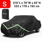Pickup Truck Cover Waterproof Outdoor Rain Snow Dust Protector 533 X 178 165CM New. Price: $47.69.
