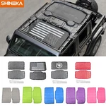 For 2018+ Jeep Wrangler Jl 4 Door Front &rear Roof Sunshade Mesh Top Cover New. Price: $37.99.