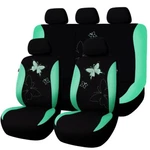Universal Car Seat Covers Protectors Rear Split Green Butterfly Mesh Polyester New. Price: $41.99.
