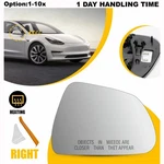 Replacement Mirror Clear Glass Lens For 2017-2023 Tesla Model Passenger Side New. Price: $17.09.