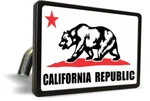 California State Flag - Billet Aluminum Trailer Tow Hitch Cover Suv Truck Rv New. Price: $59.99.