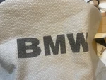 Light Gray Breathable Cloth Bmw Car Cover Storage Bag 33"LX25"H (L2). Price: $39.99.