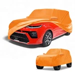 Car Cover All Weather For Kia Soul Orange 210D-PU With Left Zipper New. Price: $71.99.