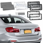License Plate Shields Novelty Covers With Fastening Screws Automotive Set New. Price: $13.95.
