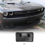 Front License Plate Bracket Base For Dodge Challenger 2010+ Black Accessories New. Price: $22.49.