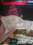 Vintage C.s.f.a California State Firefighter Association Truck Hitch Cover Used. Price: $30.00.