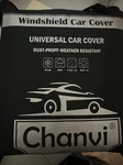 New Chanvi Universal Windshield Car Cover 97 X 63 For Rain, Snow Waterproof. Price: $12.00.