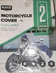 Budge Motorcycle Cover Standard Size 2 X-large 7'6" 9'6" MC-6 New In Box. Price: $30.00.