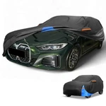 Car Cover Waterproof All Weather For Bmw I4 2022-2024 Black Blue 210D-PU New. Price: $40.29.