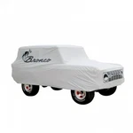 Car Cover Indoor Light Gray With Vintage Bronco Graphics 1966-1977 New. Price: $196.99.