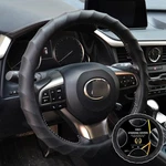 Car Silicone Steering Wheel Cover Leather Non-slip Mat Protector Styling Deluxe New. Price: $12.98.