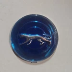 Scott Drake Center Caps Blue Original Wheels Set Mercury Cougar Mustang 1969-70 New. Price: $50.00.