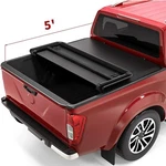 Oedro 5FT Tri-fold Tonneau Cover For 2005-2026 Nissan Frontier Truck Bed New. Price: $159.99.
