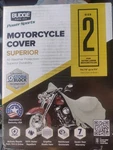 Budge Power Sports Superior Motorcycle Cover New. Price: $30.00.