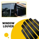 Black Window Pillar Posts Set Cover Door Trim Stick Fit 2007-2011 Honda Cr-v 4DR New. Price: $12.34.