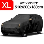 Full Extra Large Suv Car Cover Waterproof Dust Heat Wind Protector Outdoor 510CM New. Price: $44.99.