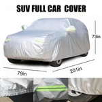 Full Car Cover Outdoor All Weather Protection Sun Uv Rain Scratch Silver Yxl New. Price: $35.99.