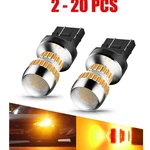 2-20X Auxito 7440 992 Amber 7443 Bulb Light Turn 2400LM Signal Canbus Error Free New. Price: $31.79.