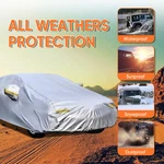 Full Car Cover Sedan Waterproof Outdoor Rain Dust Uv Protect For Mercedes-benz New. Price: $43.29.