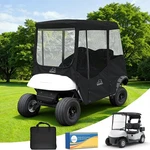Golf Cart Enclosure Rain Cover 2&4 Passenger Ezgo Txt Rxv/club Ds 600D 4290 New. Price: $62.42.