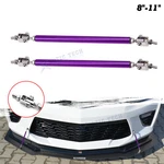 2X Purple Bumper Lip Splitter Strut Rod Tie Support Bar For Chevy Camaro Cruze New. Price: $15.87.