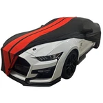 Mustang Indoor Car Cover Ultraguard Stretch Satin Blk W/red Stripes : 2015-2022 New. Price: $229.95.