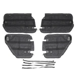 18-23 Wrangler Jl Gladiator Half Door Covers Mesh Oem New Mopar 77072564AA. Price: $324.61.